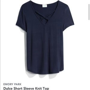 Emory Park Dulce Knit Top (M)